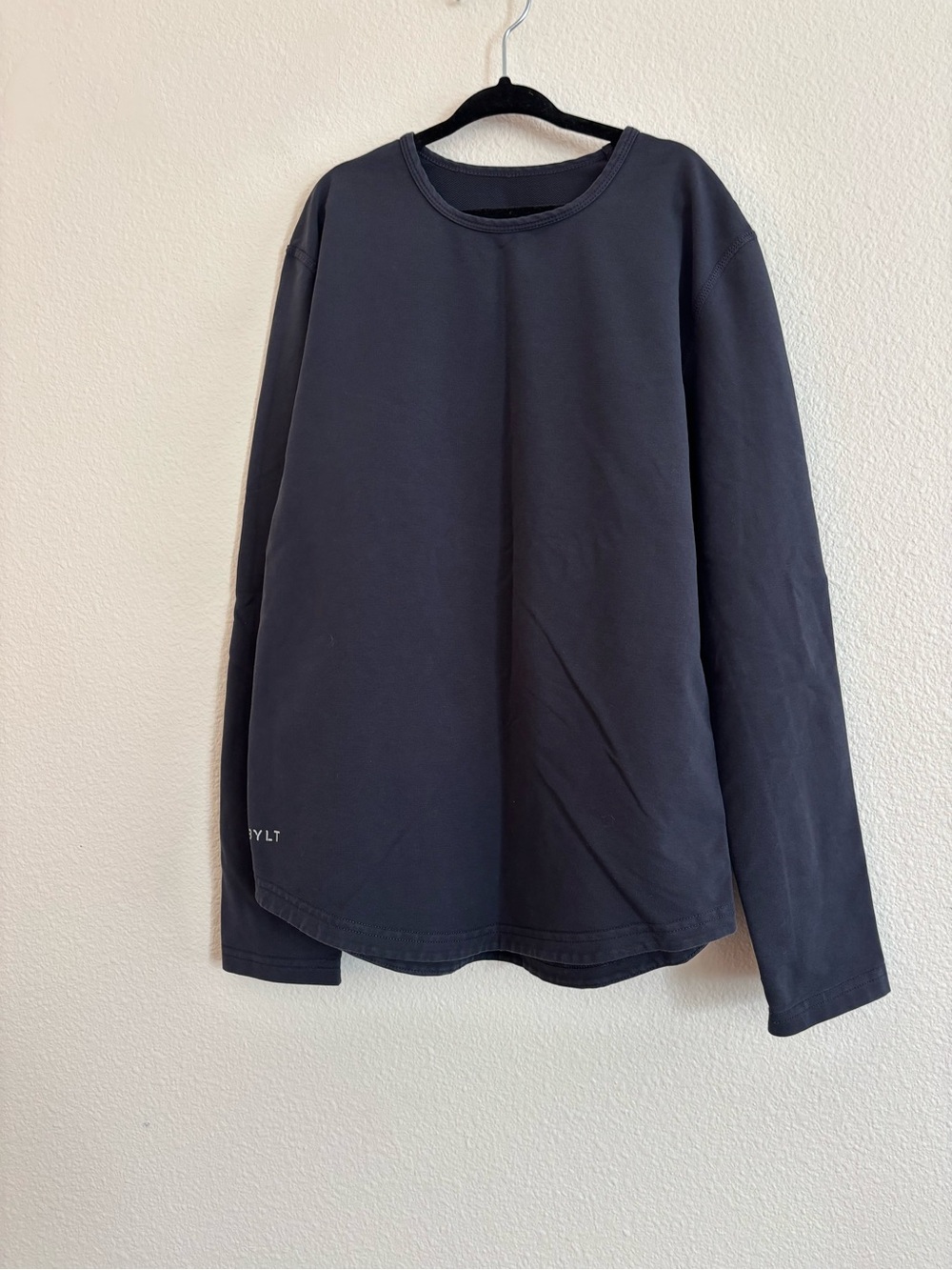BYLT basics boys long-sleeve crewneck shirt size 10/11